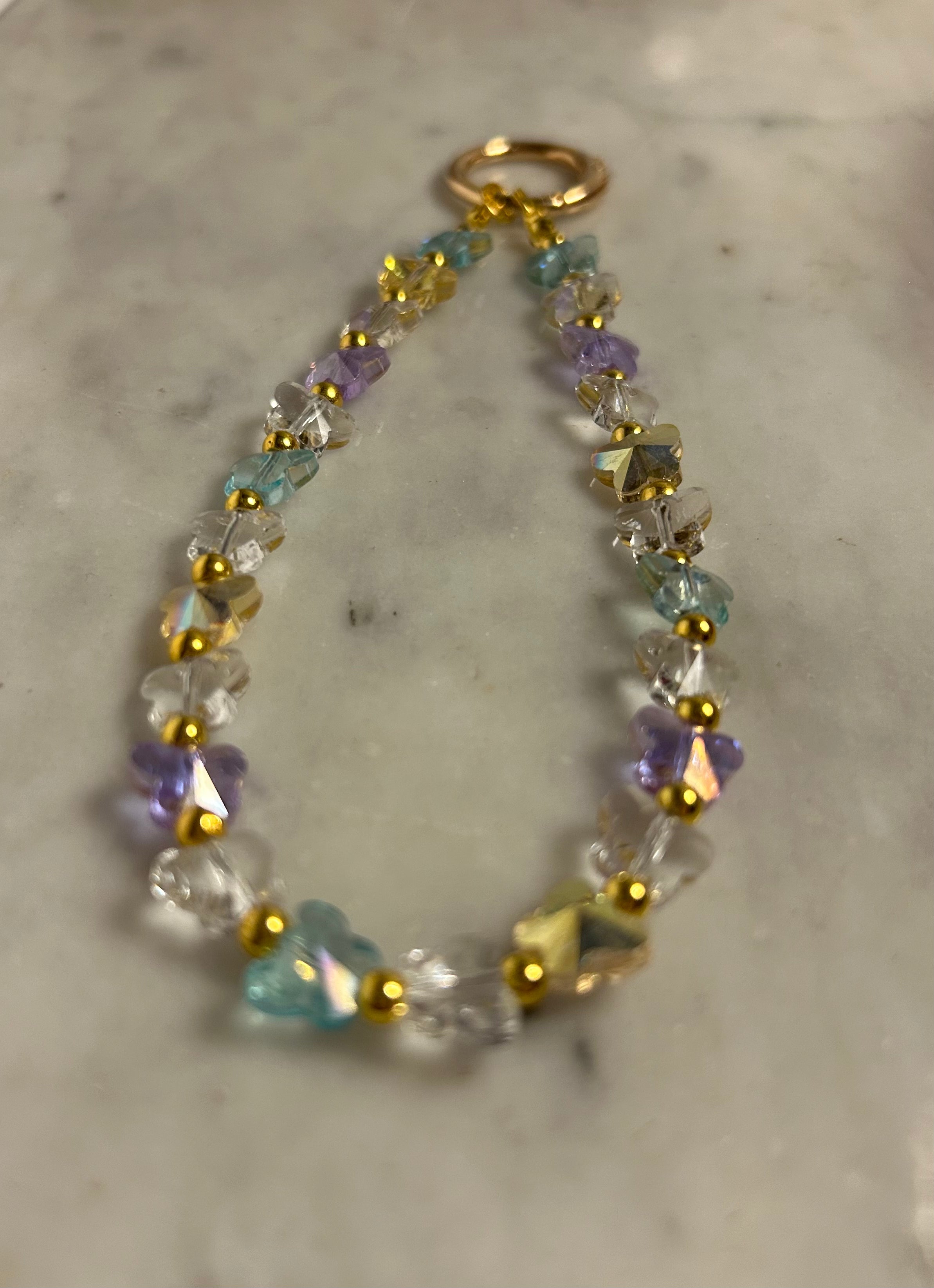 Butterfly Boom – Handmade Beaded Phone & Bag Charm