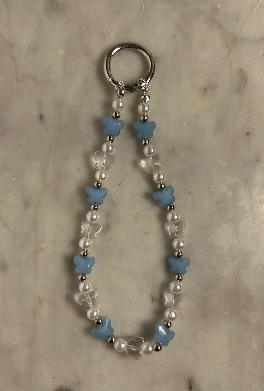 Butterfly Breeze – Handmade Beaded Phone & Bag Charm