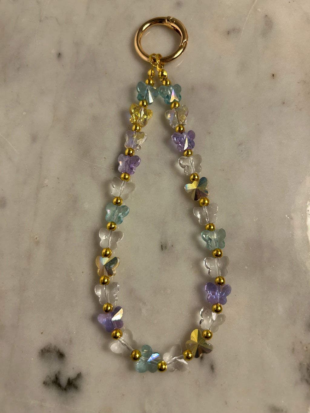 Butterfly Boom – Handmade Beaded Phone & Bag Charm