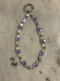 Lavender Mist – Handmade Beaded Phone & Bag Charm